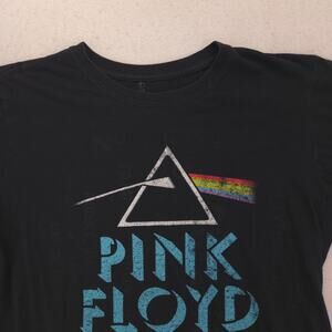 Pink Floyd Band Graphic Crew Neck T Shirt Adult Mens Size Medium M Black